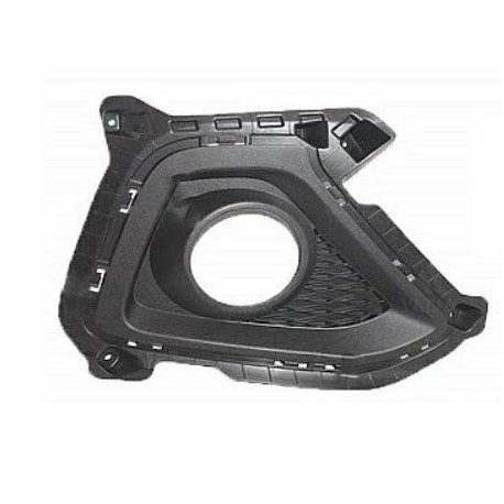 Griglia paraurti anteriore con foro fendinebbia dx