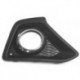 Griglia paraurti anteriore con foro fendinebbia con cornice cromata versione no led dx
