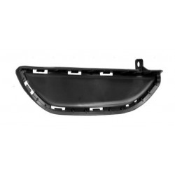Griglia paraurti anteriore nera dx