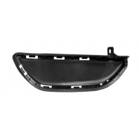 Griglia paraurti anteriore nera dx