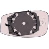 Piastra specchietto termica con vetro lato passeggero - dx