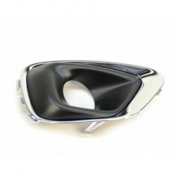 Griglia paraurti anteriore con cornice fendinebbia cromata sx