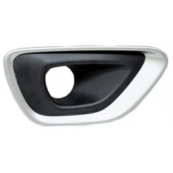 Griglia paraurti anteriore con foro fendinebbia nera - grigia dx