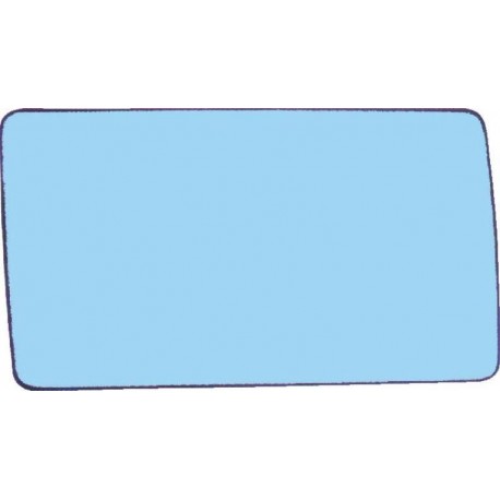 Piastra specchietto termica con vetro lato passeggero - dx