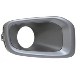 Griglia paraurti anteriore con foro fendinebbia nera - grigia dx