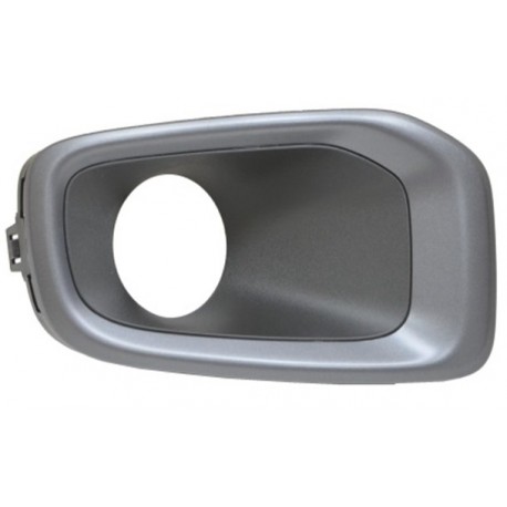 Griglia paraurti anteriore con foro fendinebbia nera - grigia dx