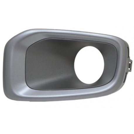 Griglia paraurti anteriore con foro fendinebbia nera - grigia sx