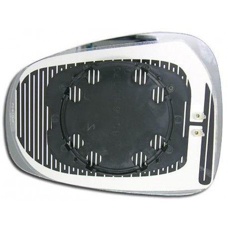 Piastra specchietto termica con vetro lato passeggero - dx