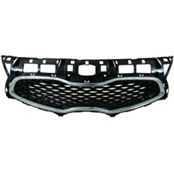 Griglia mascherina radiatore cromata - nera