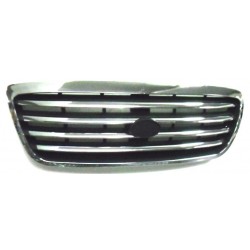 Griglia mascherina radiatore cromata - nera