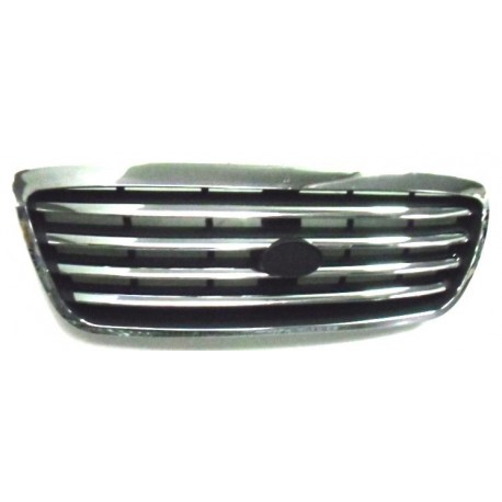 Griglia mascherina radiatore cromata - nera