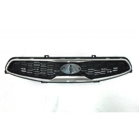 Griglia mascherina radiatore cromata - nera