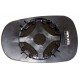 Piastra specchietto termica con vetro lato passeggero - dx