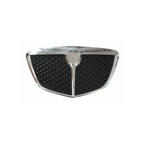 Griglia mascherina radiatore cromata - nera