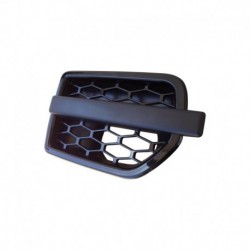 Griglia parafango anteriore nera lucida dx