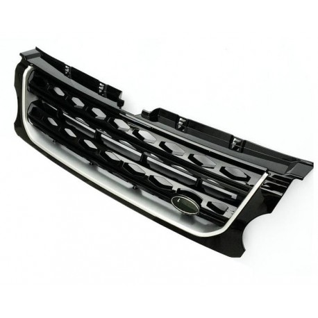 Griglia mascherina radiatore nera - nera - argento