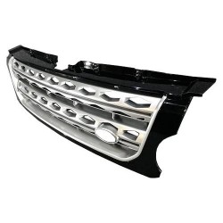 Griglia mascherina radiatore nera - argento - argento