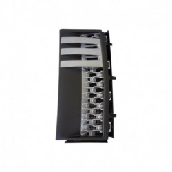 Griglia parafango anteriore cromata - argento - grigio scuro dx