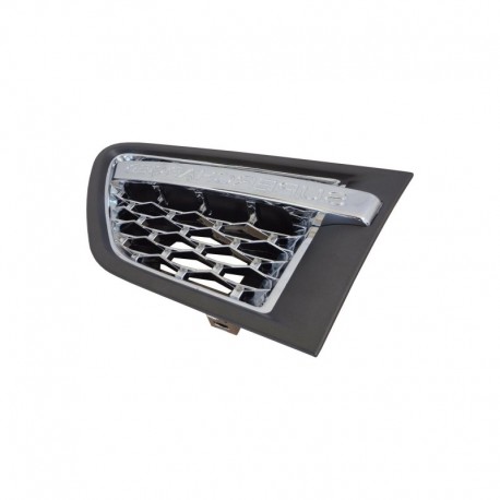 Griglia parafango anteriore cromata - grigio scuro sx