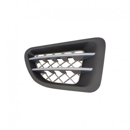 Griglia parafango anteriore grigio scuro - argento sx