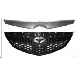 Griglia mascherina radiatore con modanatura cromata