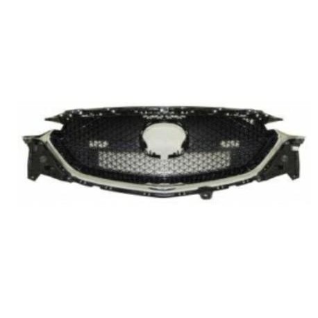 Griglia mascherina radiatore cromata - nera