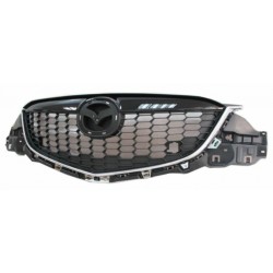 Griglia mascherina radiatore cromata - nera