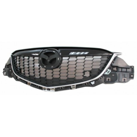 Griglia mascherina radiatore cromata - nera