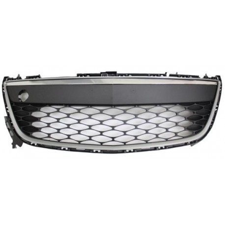 Griglia paraurti anteriore centrale cromata - grigia