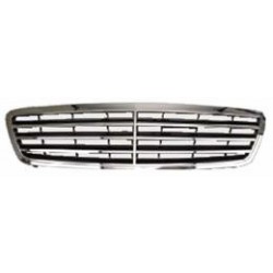 Griglia mascherina radiatore con 3 profili cromata - nera