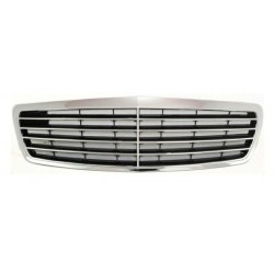 Griglia mascherina radiatore cromata - nera versione Elegance