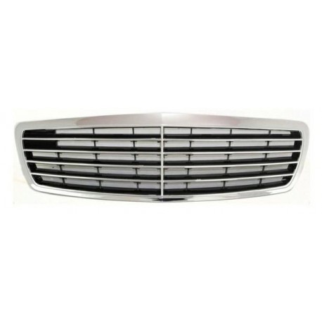 Griglia mascherina radiatore cromata - nera versione Elegance