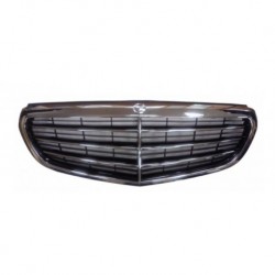 Griglia mascherina radiatore con modanatura cromata nera lucida versione Exclusive
