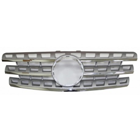 Griglia mascherina radiatore cromata - grigia