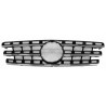 Griglia mascherina radiatore cromata - nera