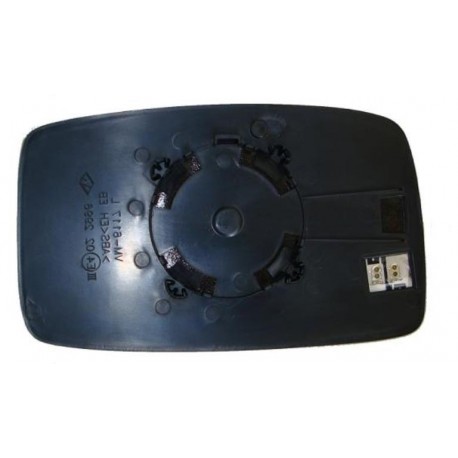 Piastra specchietto termica con vetro lato passeggero - dx