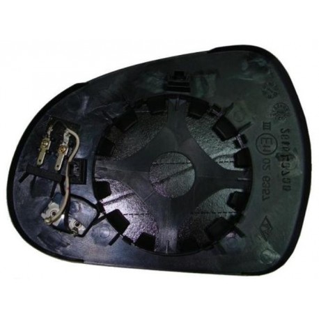 Piastra specchietto termica con vetro lato passeggero - dx