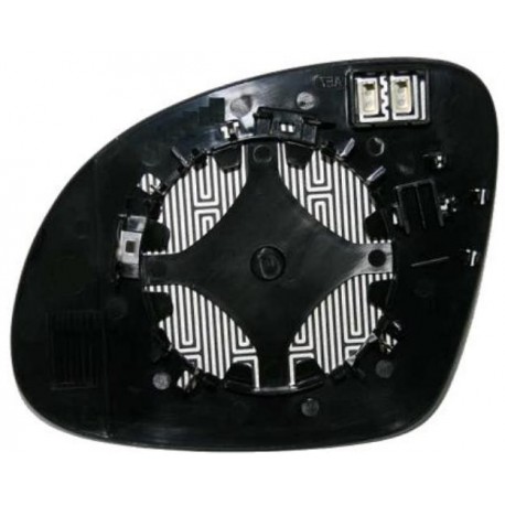 Piastra specchietto termica con vetro lato passeggero - dx