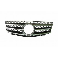 Griglia mascherina radiatore cromata - nera