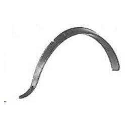 Giroparafango posteriore grigio sx