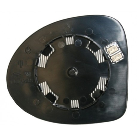 Piastra specchietto termica con vetro lato passeggero - dx