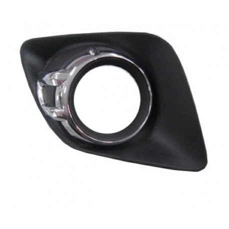 Griglia paraurti anteriore con cornice fendinebbia cromata dx