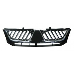 Griglia mascherina radiatore cromata - nera