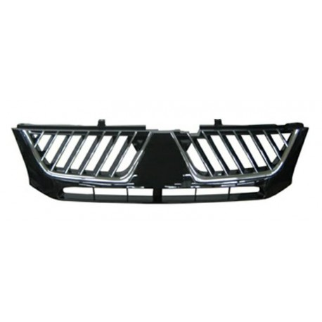 Griglia mascherina radiatore cromata - nera