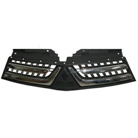 Griglia mascherina radiatore cromata - nera