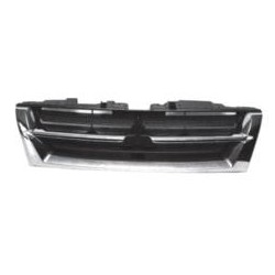 Griglia mascherina radiatore cromata - nera