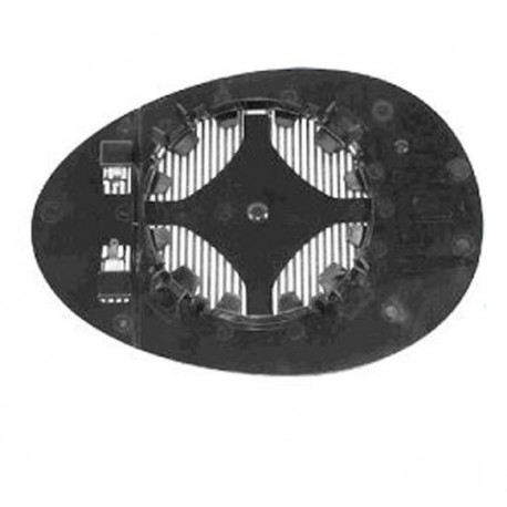 Piastra specchietto termica con vetro lato passeggero - dx