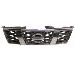 Griglia mascherina radiatore cromata - nera