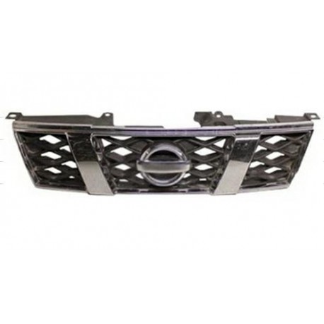 Griglia mascherina radiatore cromata - nera