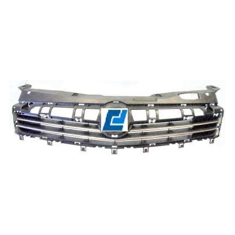 Griglia mascherina radiatore cromata senza modanatura